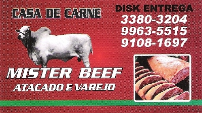 Casa de Carne Mister Beef Atacado e Varejo  Campo Grande MS