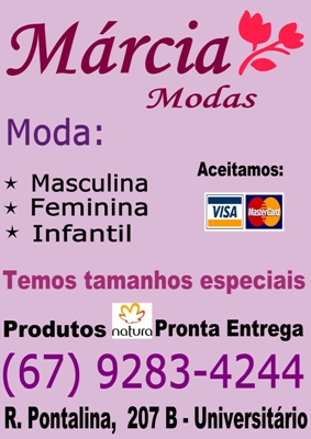 Márcia Modas Campo Grande MS