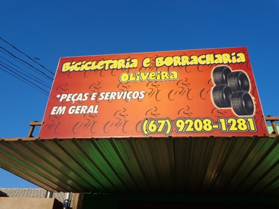 Borracharia e Bicicletaria Oliveira    Campo Grande MS