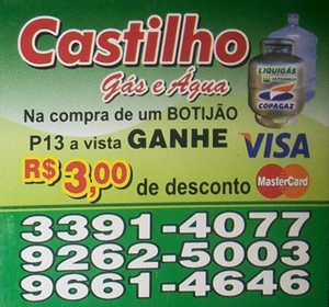 Castilho Gás e Águas Campo Grande MS